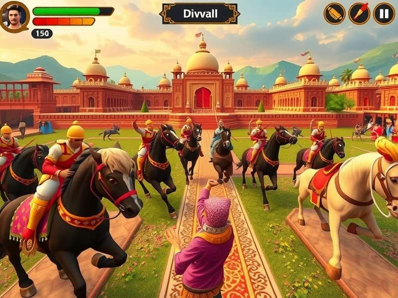 Monarch S Grandeur festival event showcasing Diwali celebration